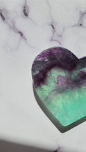 將影片載入圖庫檢視器並播放，40% OFF | Watermelon Fluorite Heart Bowl - 773g #959
