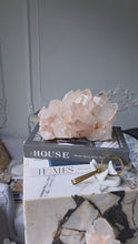 Load and play video in Gallery viewer, Large Peach Himalayan Quartz Cluster - 3.38kg #494
