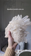 Load and play video in Gallery viewer, Icy Himalayan Quartz Cluster - 1.83kg #369
