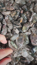 Load and play video in Gallery viewer, Lodolite / Garden Quartz Tumbled Stones Pack - 150g / 300g / 500g / 1kg
