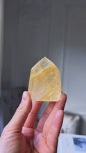 Load and play video in Gallery viewer, Golden Healer Quartz Tower - small 103g #542
