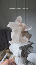 Load and play video in Gallery viewer, Himalayan Quartz Cluster - 522g #281
