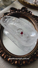 將影片載入圖庫檢視器並播放，Clear Quartz Bowl - small 315g #929
