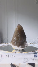Load and play video in Gallery viewer, Smoky Citrine Quartz with Garnet Inclusion - 2.08kg #300
