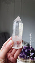 비디오를 갤러리 뷰어 Clear Quartz Tower - small 161g #943에 로드 및 재생
