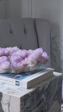비디오를 갤러리 뷰어 Pineapple Amethyst Spirit Quartz Cluster - 2.6kg #125에 로드 및 재생
