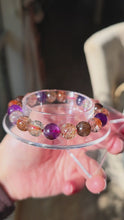 비디오를 갤러리 뷰어 High Grade | Dark Super Seven Bracelet - 25g / 10mm #385에 로드 및 재생
