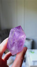 Load and play video in Gallery viewer, Amethyst Double Terminated - 75g #204
