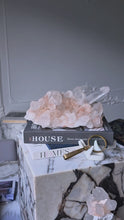 將影片載入圖庫檢視器並播放，Large Pink Himalayan Quartz Cluster - 3.15kg #490
