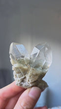 Load and play video in Gallery viewer, Green Phantom Himalayan Quartz on Stand- mini 76g #450
