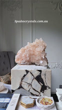 Load and play video in Gallery viewer, Large Pink Himalayan Quartz Cluster - 8.6kg #313
