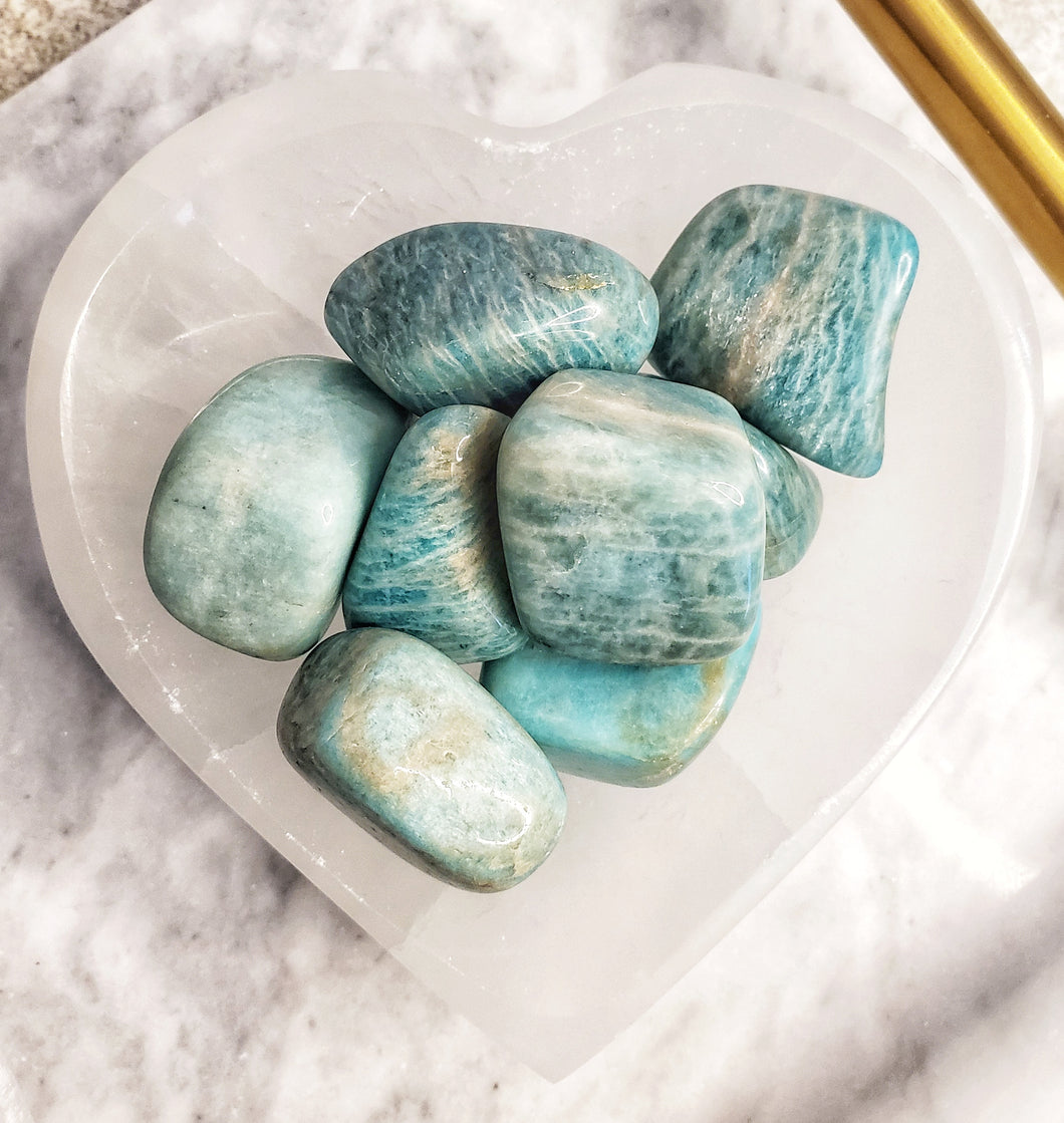 Amazonite Tumbled Stones