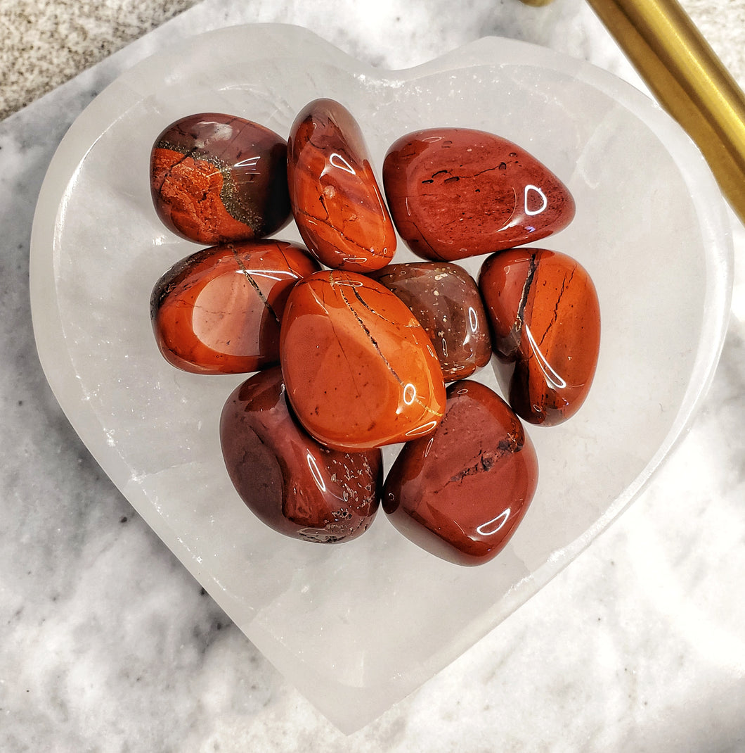 Red Jasper Tumbled Stones