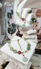 Load image into Gallery viewer, Green Strawberry Bracelet
