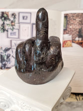 Load image into Gallery viewer, Astrophyllite Hand Gesture - Middle Finger
