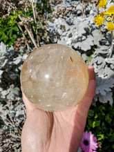 將圖片載入圖庫檢視器 Honey Calcite Sphere - 960g #4
