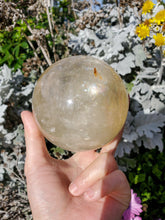 將圖片載入圖庫檢視器 Honey Calcite Sphere - 960g #4
