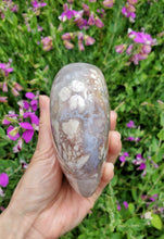 Load image into Gallery viewer, Large Flower Agate Heart - 700g
