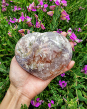 이미지를 갤러리 뷰어에 로드 , Large Flower Agate Heart - 700g
