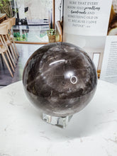 將圖片載入圖庫檢視器 Asterism Black Quartz Sphere - 602g #10
