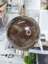 Cargar imagen en el visor de la galería, Asterism Black Quartz Sphere - 895g #11
