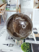 Cargar imagen en el visor de la galería, Asterism Black Quartz Sphere - 895g #11
