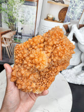 이미지를 갤러리 뷰어에 로드 , Orange Calcite Cluster #54
