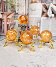 將圖片載入圖庫檢視器 Golden Honey Calcite Sphere - extra small
