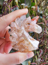 Load image into Gallery viewer, Flower Agate Unicorn - small 002
