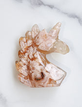 Load image into Gallery viewer, Flower Agate Unicorn - small 007
