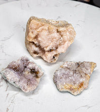 將圖片載入圖庫檢視器 Pink Amethyst Cluster Set - 3pcs #9
