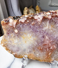 Load image into Gallery viewer, Amethyst Flower Agate Slice - 603g #C5
