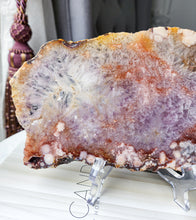 Load image into Gallery viewer, Amethyst Flower Agate Slice - 507g #C3
