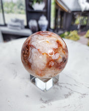 画像をギャラリービューアに読み込む, Carnelian Flower Agate Sphere #C5
