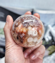 画像をギャラリービューアに読み込む, Carnelian Flower Agate Sphere #C5
