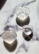 Load image into Gallery viewer, Clear Quartz Heart ( Pick your own heart )
