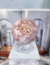 將圖片載入圖庫檢視器 Pink Amethyst Flower Sphere - 511g #2
