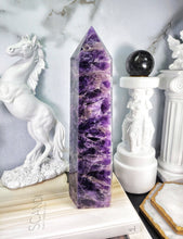 將圖片載入圖庫檢視器 Chevron Amethyst Tower - Large 2.89kg
