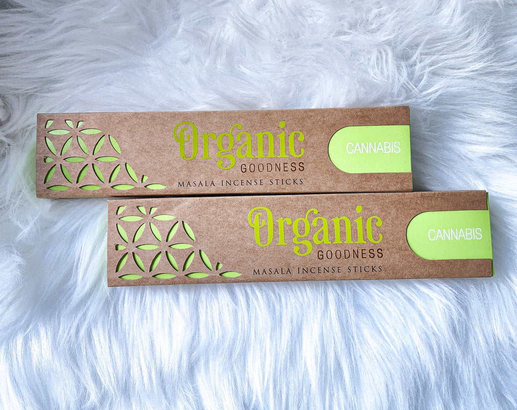 Organic Masala Incense Sticks - Cannabis