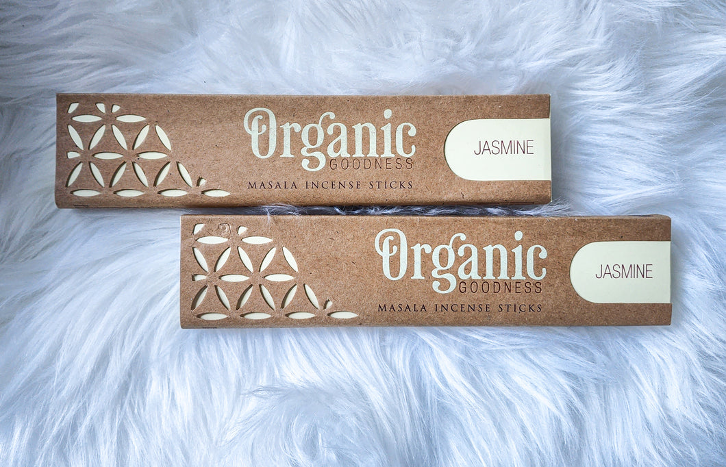 Organic Masala Incense Sticks - Jasmine