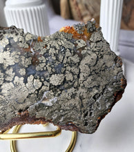 画像をギャラリービューアに読み込む, Pyrite Flower x Agate Slab - 500g #12
