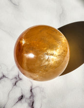 將圖片載入圖庫檢視器 Golden Honey Calcite Sphere - Extra Large 7.35kg
