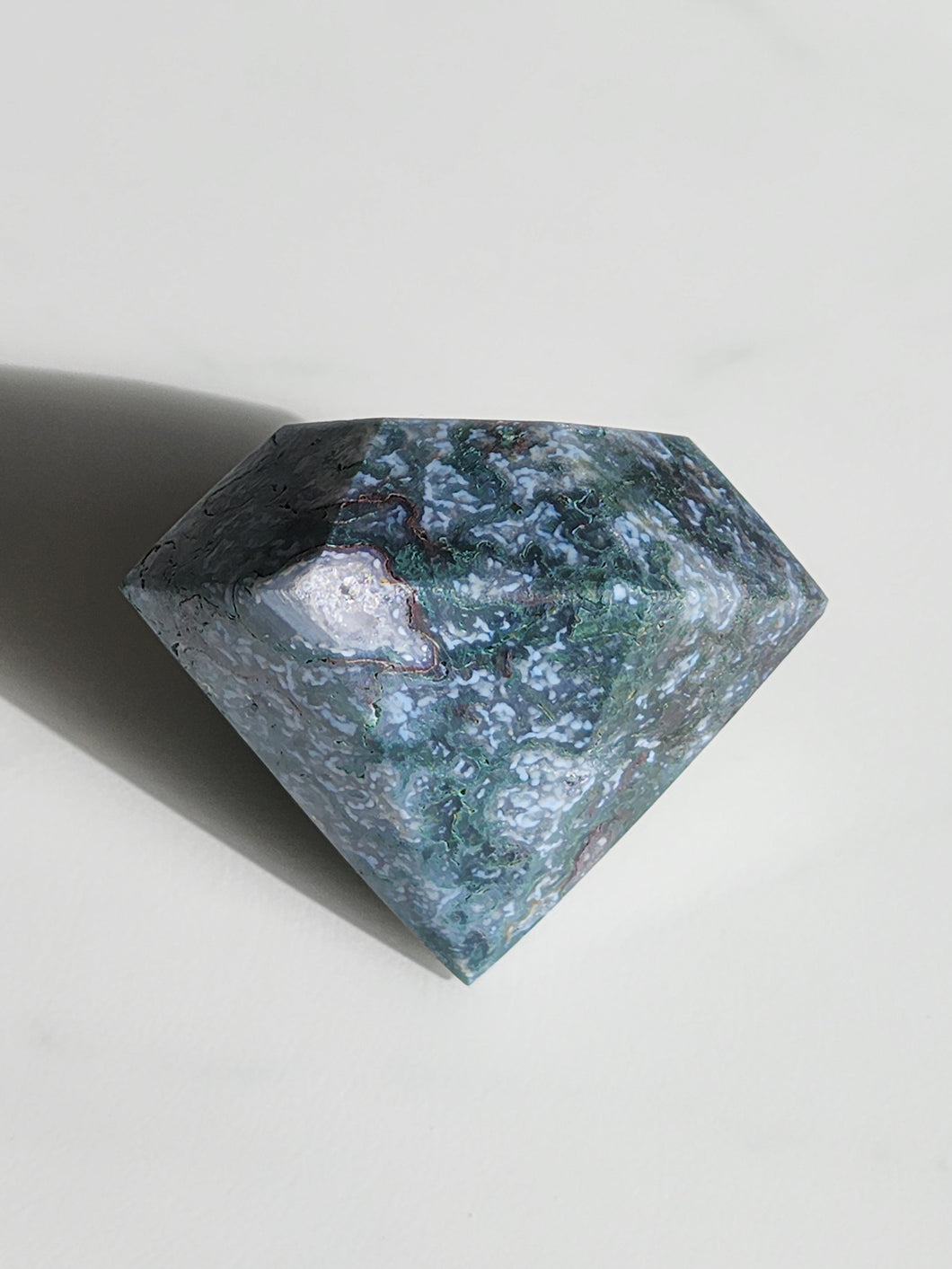 Moss Agate Diamond #51