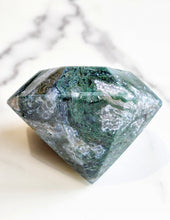 Load image into Gallery viewer, Moss Agate Diamond #55
