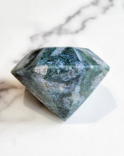 Load image into Gallery viewer, Moss Agate Diamond #55
