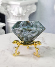 Load image into Gallery viewer, Moss Agate Diamond #55
