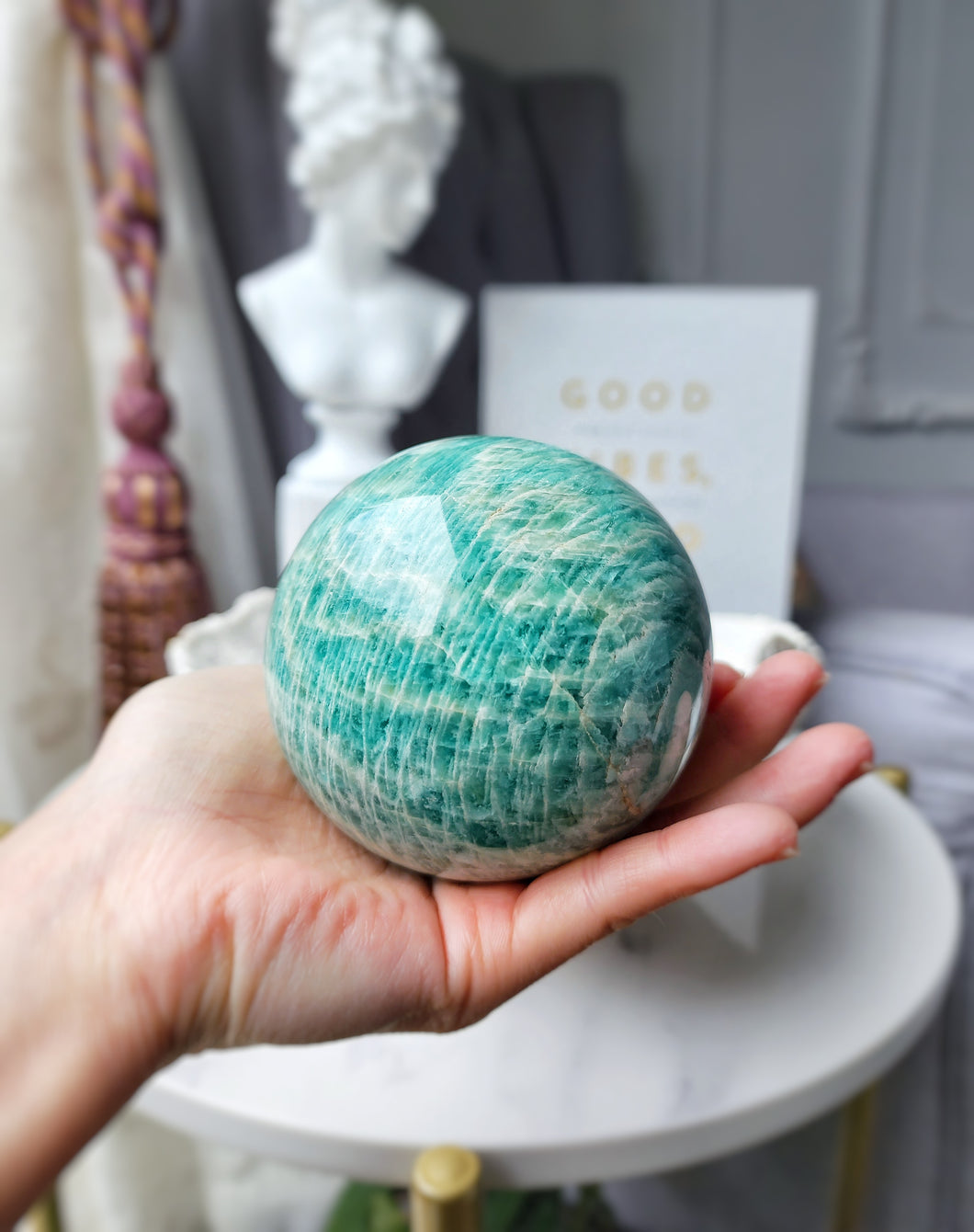 Amazonite Sphere - 689g #1