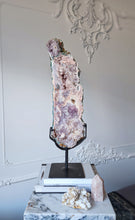 Cargar imagen en el visor de la galería, Pink Amethyst Slab on stand - 4.25kg #56

