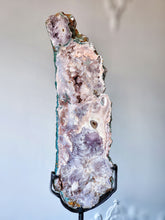 Cargar imagen en el visor de la galería, Pink Amethyst Slab on stand - 4.25kg #56

