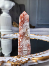 Load image into Gallery viewer, Pink Amethyst Flower Tower - small 112g #41
